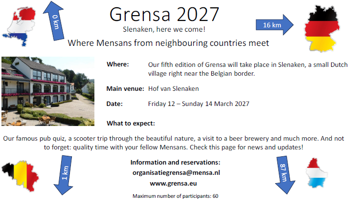 BENELUX & DE - 🇧🇪 - 🇳🇱 - 🇱🇺 - 🇩🇪 - Grensa - 2027 - Slenaken (🇳🇱)