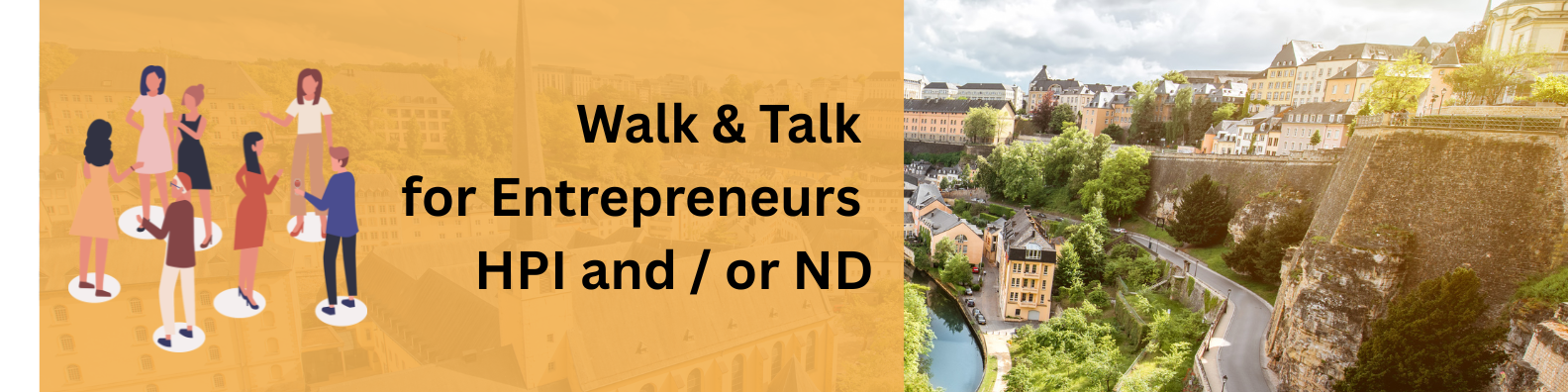Walk & Talk for Entrepreneurs HPI and / or AS / ADHD / DYS / ...